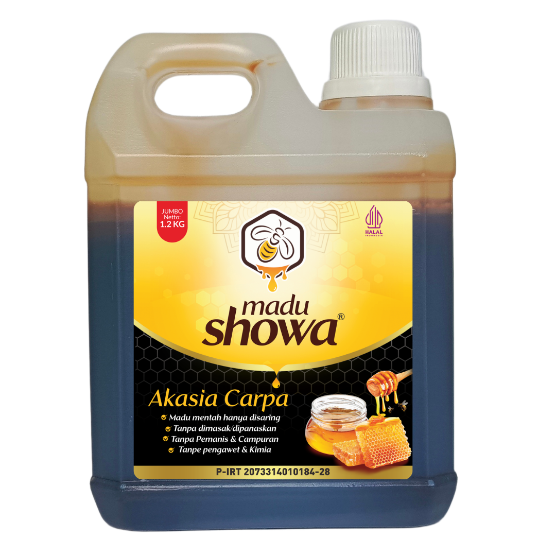 Madu Showa Jumbo 1,2 KG Akasia Carpa